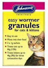 Johnsons Easy Wormer Granules For Cats and Kittens - Medicine - Browns Pet Range