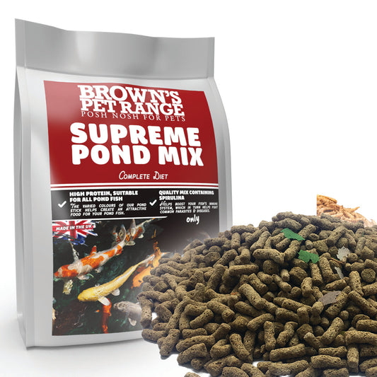 Supreme | Posh Nosh For Pond Fish - BROWNS PET RANGE