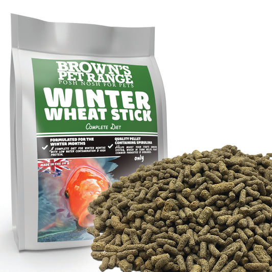 Wheat Winter Stick | Posh Nosh For Pond Fish - BROWNS PET RANGE