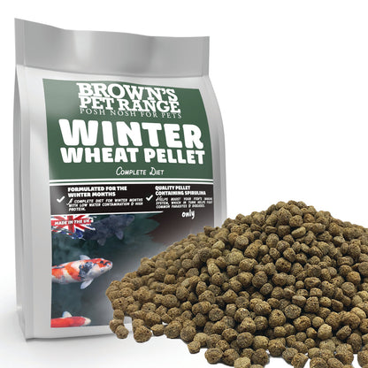 Wheat Winter Pellet | Posh Nosh For Pond Fish - BROWNS PET RANGE